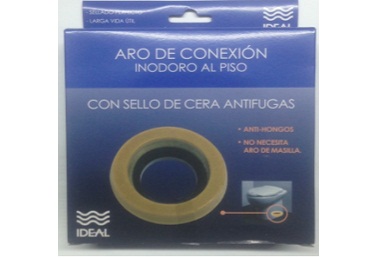 IDEAL - ARO DE CONEXION DE INODORO CERA      