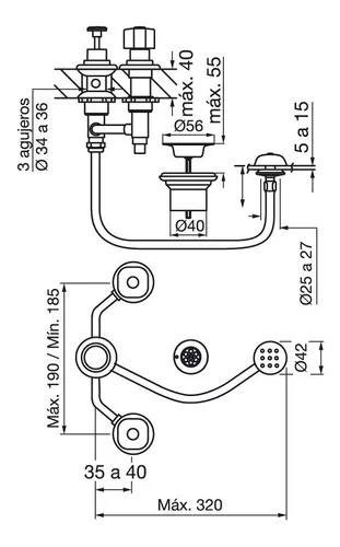 FV - GRIFERIA ARIZONA PLUS BIDET  