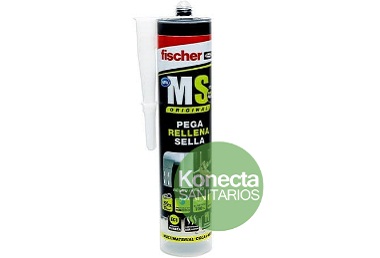 FISCHER - SELLADOR ADHESIVO MS EXPRESS NEGRO      