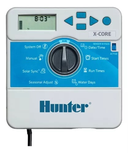 Controlador Para Riego Hunter 4 Estaciones Interior Xc-400i