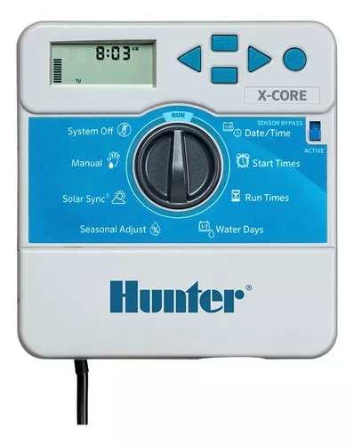 Programador Controlador Riego Hunter Xcore 6 Estaciones