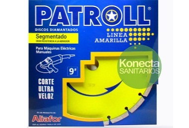 PATROL - DISCO DIAMANTADO 4 1/2