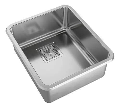 Pileta Bacha Cocina Johnson Simple Acero 304 Quadra Q40