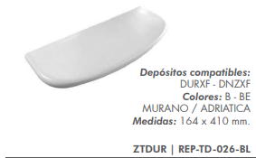 FERRUM REPUESTO - TAPA DEPOSITO MURANO ZTDUR      