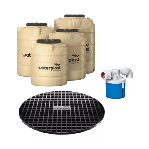 WATERPLAST - TANQUE DUAL TRICAPA 500 LTS S/ACC