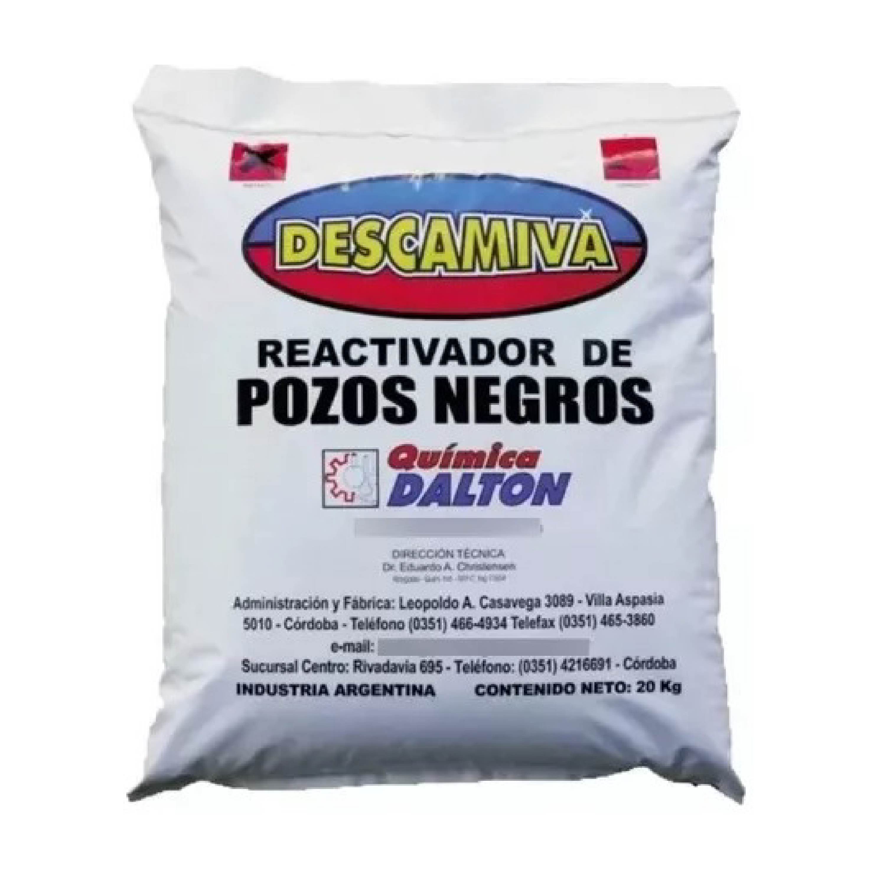 DALTON - REACTIVADOR DE POZO NEGRO X 20 KG      