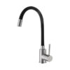TAURO - MONOCOMANDO MIKEL COCINA PICO FLEXI. BLACK