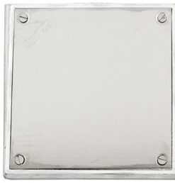 DELTA - TAPA ACERO INOX. 20 X 20 MARCO COMUN REFORZADA