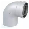 BAXI ACCESORIO - CODO A 90° 60/100 MM CONDENSACION
