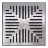 ROHERMET - REJILLA ACERO 12 X 12