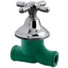 FV - LLAVE DE PASO PLASTICA 25 FUSION C/CAMPANA