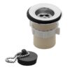 FV - SOPAPA LAVATORIO Y BIDET CON ROSCA 1 1/4"