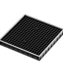 WATERPLAST - TAPA CAMARA PLASTICA F/ACERO 60 X 60
