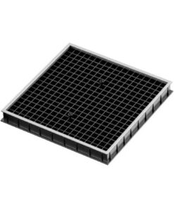 WATERPLAST - TAPA CAMARA PLASTICA F/ACERO 20 X 20
