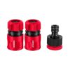 EMTOP - SET 3 PZS ACOPLE RAPIDO P/RIEGO 1/2"