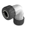 DUKE - ACOPLE DE COMPRESION A CODO 3/4"