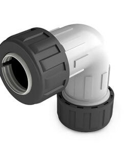 DUKE - ACOPLE DE COMPRESION A CODO 3/4"