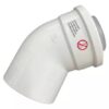 BAXI - CODO 45° 80 MM