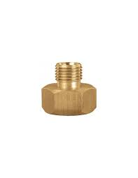 BRONCE TRAFILADO REDUCCION H-M 1/2" X 1/4"