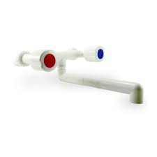 EGOPLAST - MEZCLADORA MESADA PICO RECTO FIJO GF06
