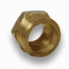 BRONCE TRAFILADO BUJE REDUCCION 1/2" X 1/8"