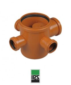 IPS DESAGUE - PILETA DE PATIO 3 ENTRADAS 110 X 63
