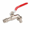 VALFORTE - CANILLA ESFERICA 1/2" BRONCE CROMADA