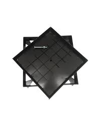 TAPA CAMARA - HIERRO CONICA 50 X 50