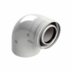 PEISA ACCESORIO - CODO COAXIAL 60/100 90º M-H