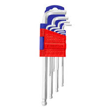 EMTOP - JUEGO 9 LLAVES ALLEN 1.5 A 10 MM 9 U.