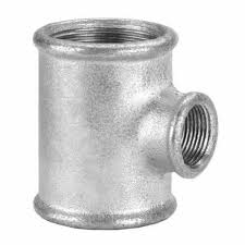 HIERRO GALVANIZADO - TE REDUCCION 1 1/2" X 1 1/4"