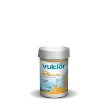 VULCANO - CLORO PASTILLA 200 GR 1 KG