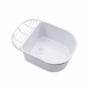JOHNSON - PILETA ACCESORIA C/ARO ACERO - LUXOR