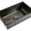 PEIRANO - BACHA ACERO INOX. BLACK C/ ACCESORIOS
