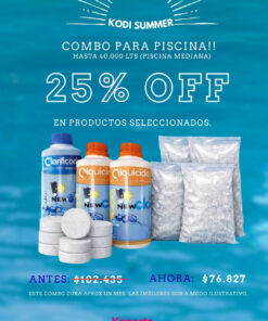 COMBO CLARIFICANTE PARA PISCINA MEDIANA